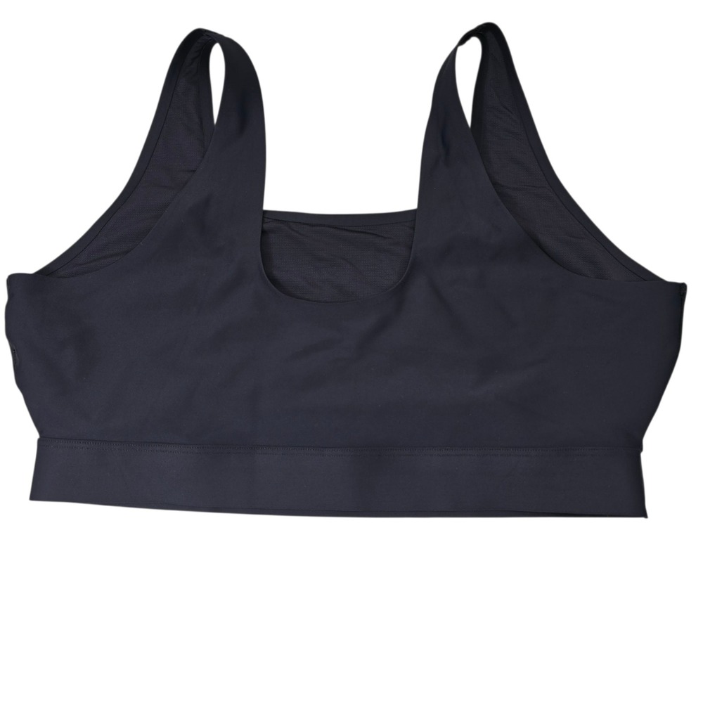Lot of 2‎ Parade Scoop Neck Cutout Sports Bras Size 2 Black Sustainable - Picture 4 of 8